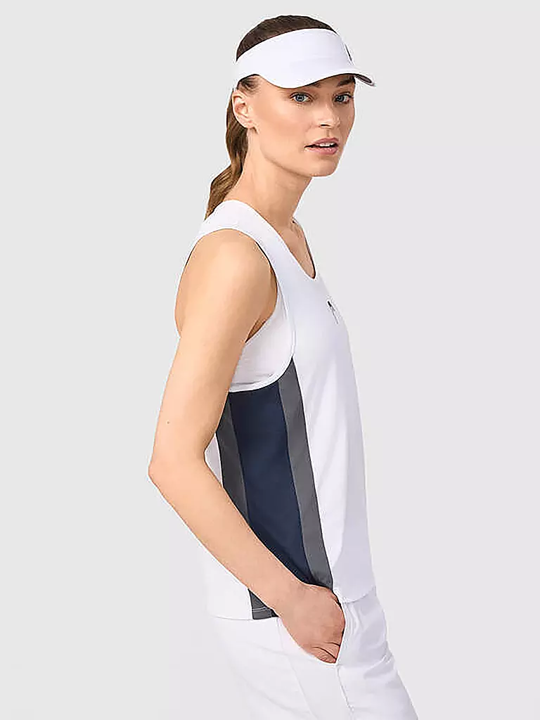 HEAD | Damen Tennistank Club | weiss