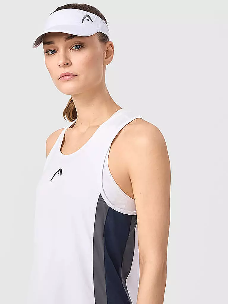 HEAD | Damen Tennistank Club | weiss