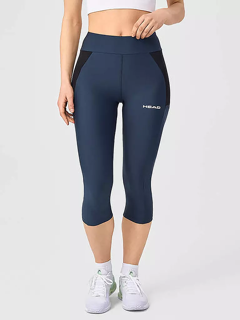 HEAD | Damen Tennistight Tech 3/4 | dunkelblau