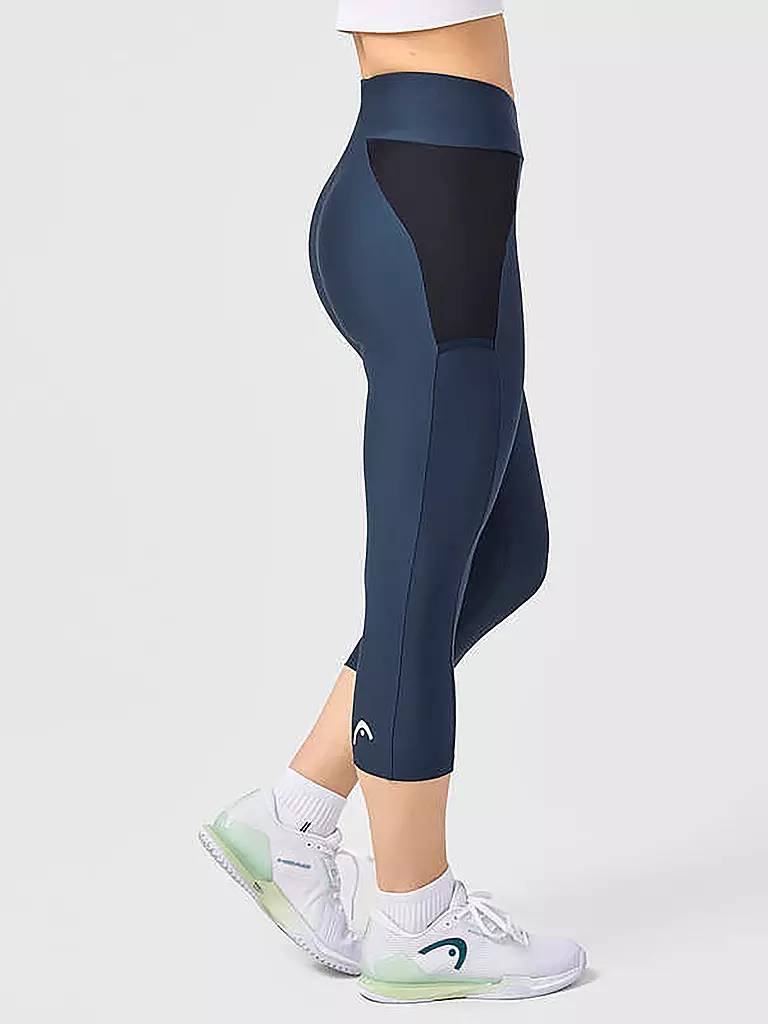 HEAD | Damen Tennistight Tech 3/4 | dunkelblau