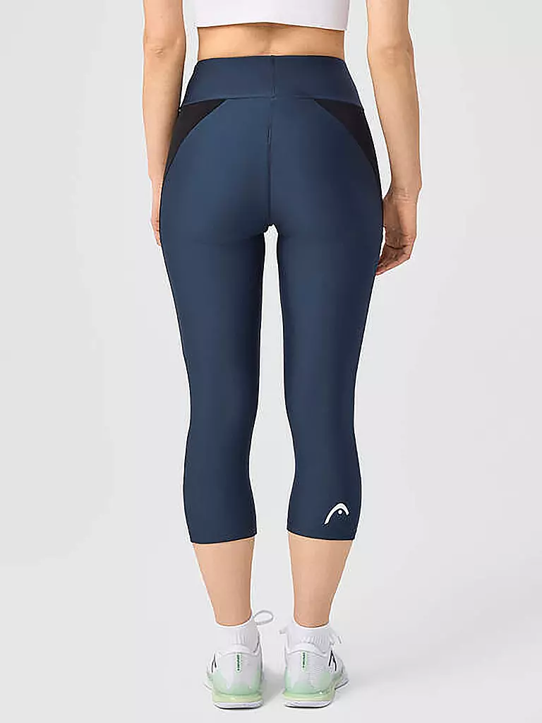 HEAD | Damen Tennistight Tech 3/4 | dunkelblau