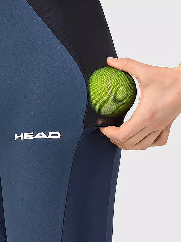 HEAD | Damen Tennistight Tech 3/4 | dunkelblau