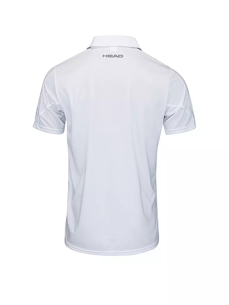 HEAD | Herren Tennispolo Club 22 | weiss