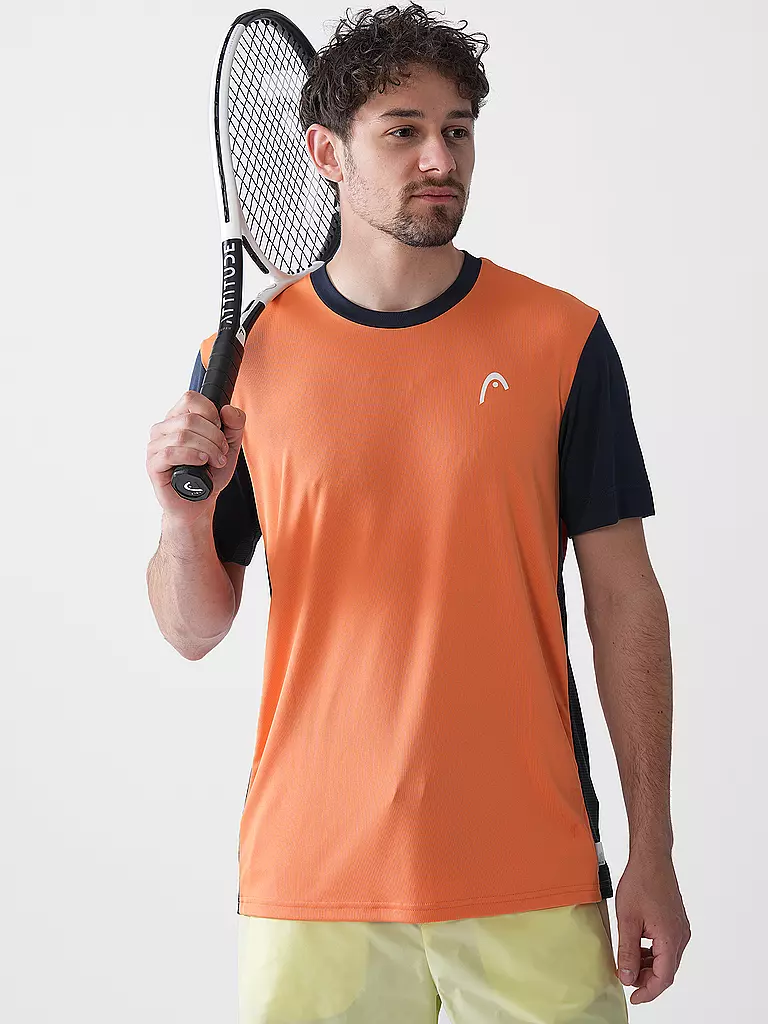 HEAD | Herren Tennisshirt Slice | orange