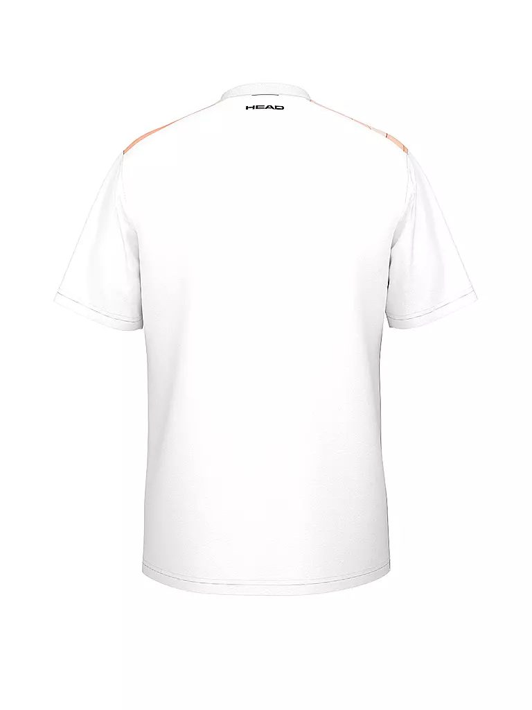 HEAD | Herren Tennisshirt Topspin | weiss