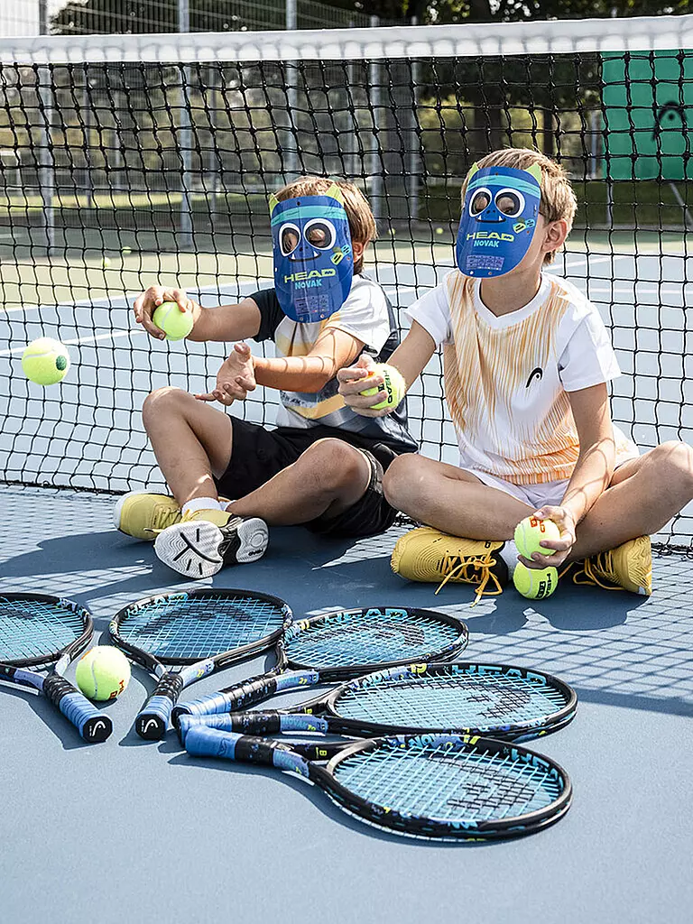 HEAD | Kinder Tennisschläger Novak 25 | schwarz