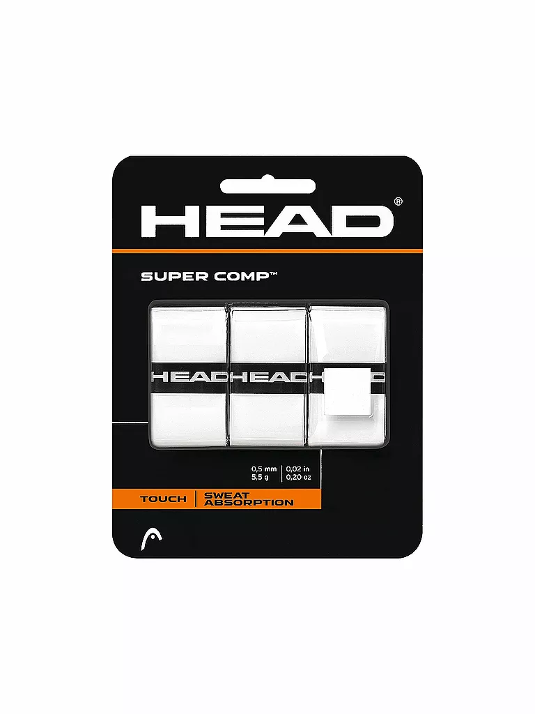 HEAD | Tennis Overgrips Super Comp | weiss