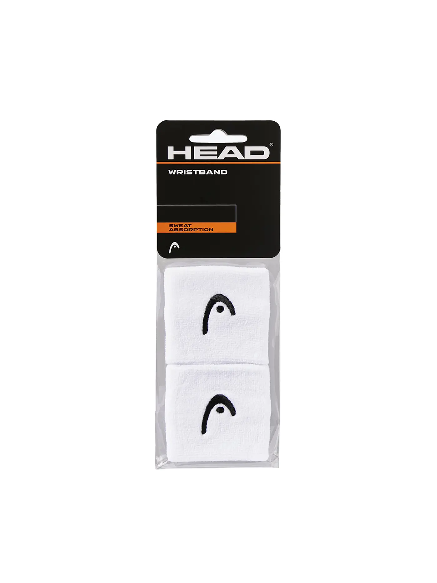 HEAD | Tennis Schweißbänder 2.5" | weiss