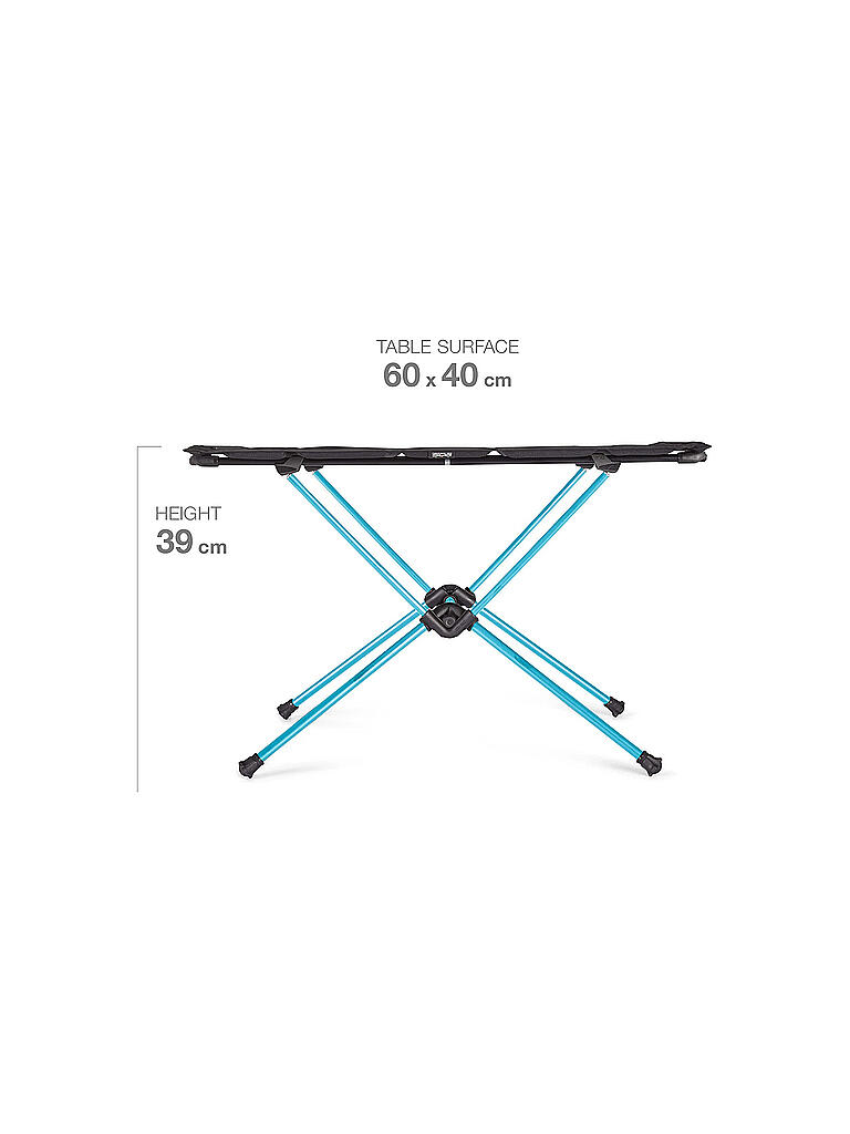 HELINOX | Campingtisch Table One Hard Top Large | schwarz