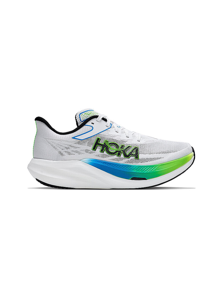 HOKA Herren Wettkampfschuhe Rocket X 3 weiss | 49 1/3