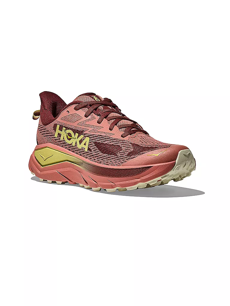 HOKA | Damen Traillaufschuhe Challenger 8 CRVL | dunkelrot
