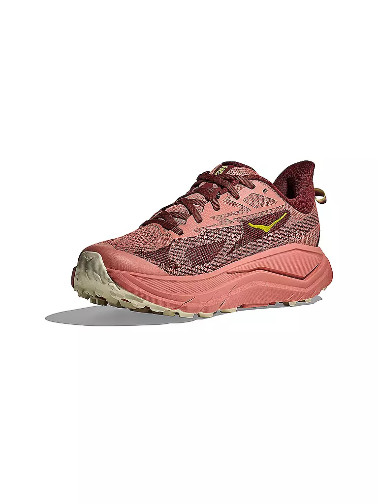 HOKA | Damen Traillaufschuhe Challenger 8 CRVL | dunkelrot
