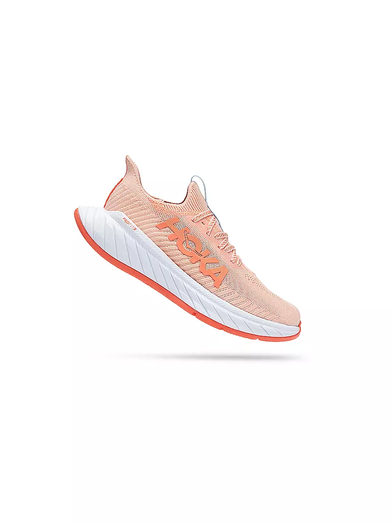 HOKA | Damen Wettkampf Laufschuhe Carbon X 3 | orange