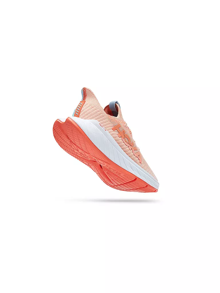 HOKA | Damen Wettkampf Laufschuhe Carbon X 3 | orange