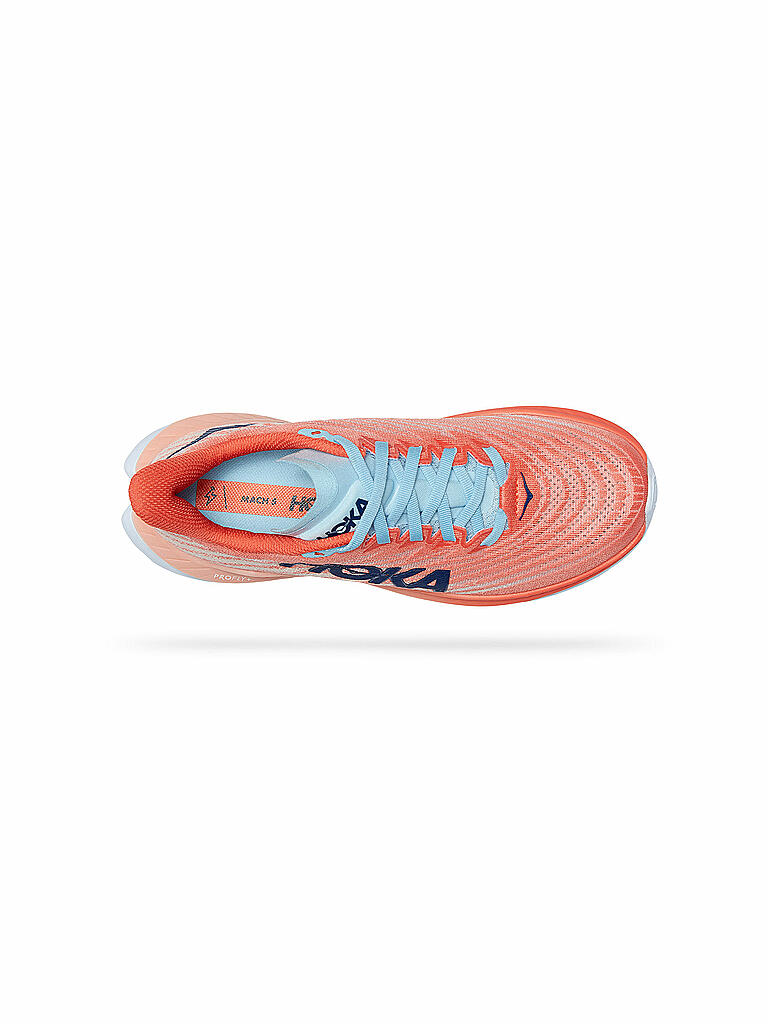 HOKA | Damen Wettkampf Laufschuhe Mach 5 | rosa