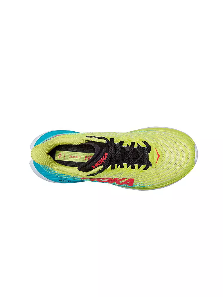 HOKA | Damen Wettkampf Laufschuhe Mach 5 | gelb