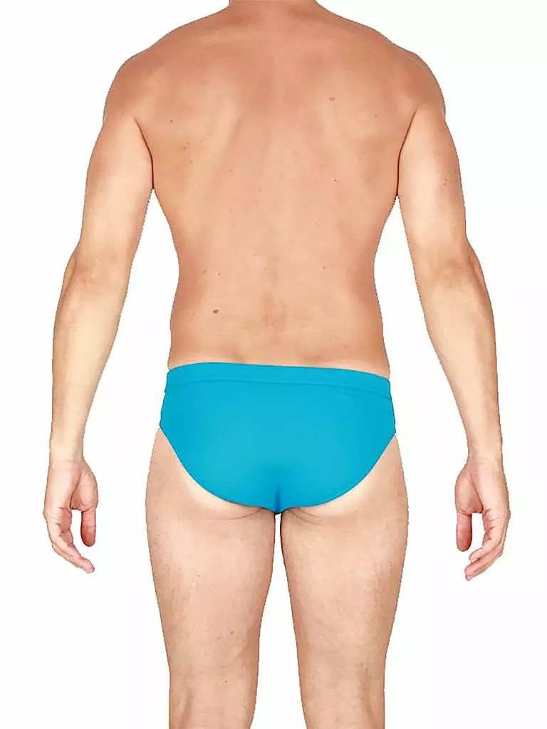 HOM | Herren Badeslip Sea Life Mini | blau