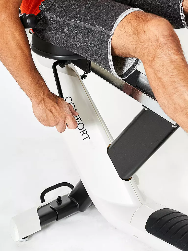 HORIZON | Halbliege-Ergometer Comfort R8.0 | weiss
