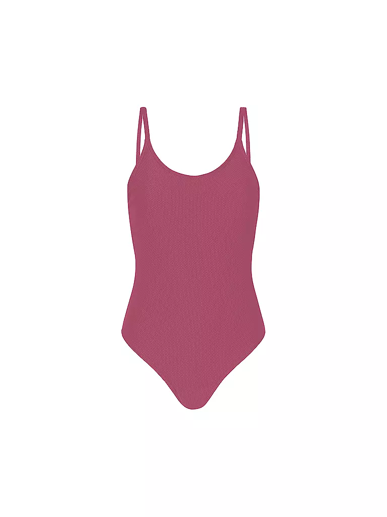 HOT STUFF |  Damen Badeanzug Basic  | pink