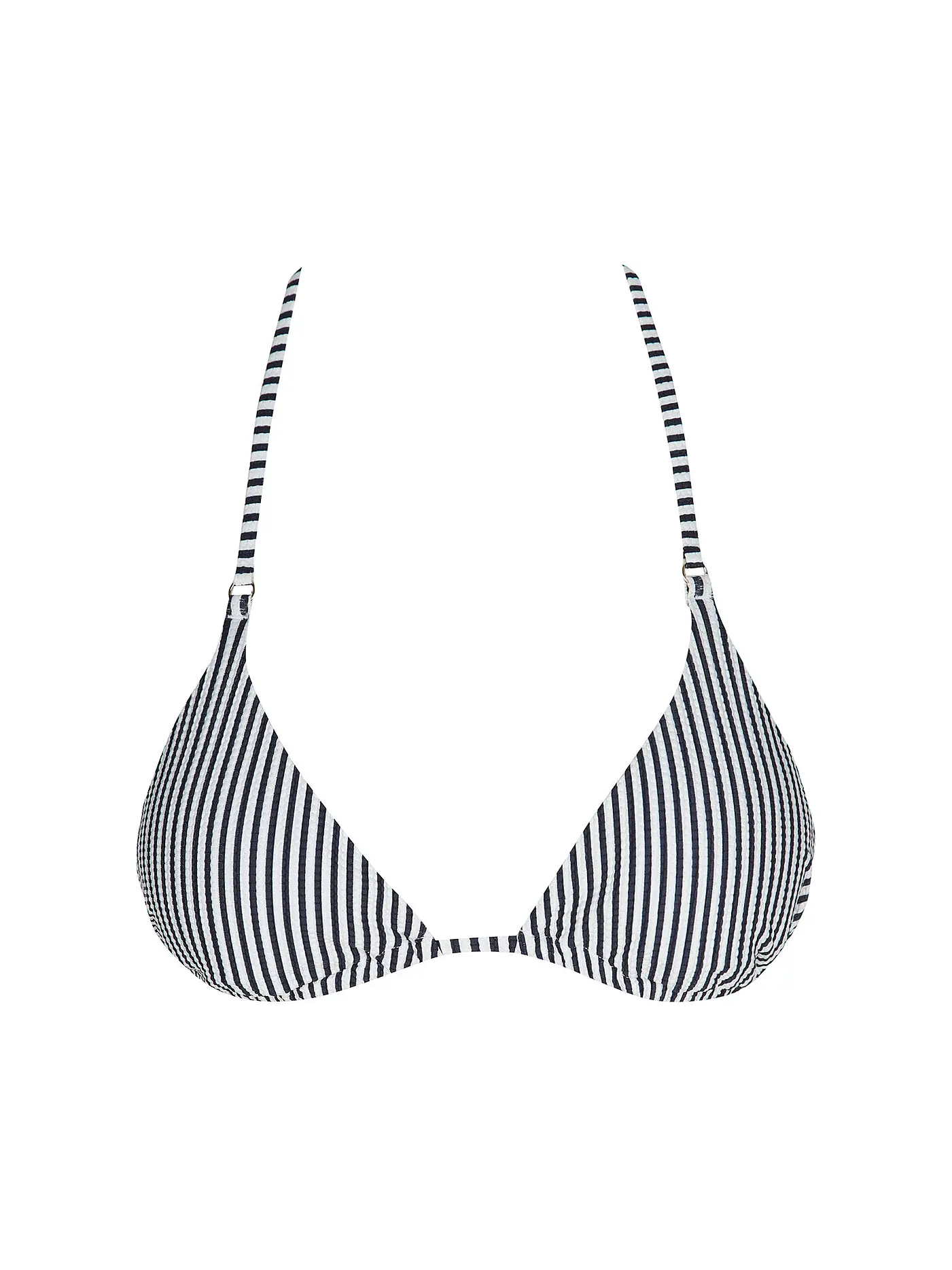 HOT STUFF |  Damen Bikinioberteil Triangel Solid  | dunkelblau