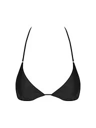 HOT STUFF |  Damen Bikinioberteil Triangel Solid  | schwarz
