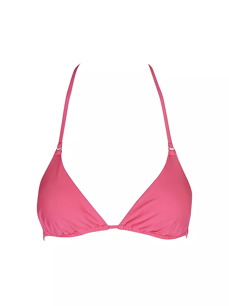 HOT STUFF |  Damen Bikinioberteil Triangel Solid  | pink