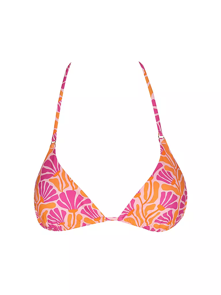 HOT STUFF |  Damen Bikinioberteil Triangel Solid  | pink