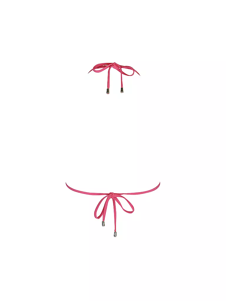 HOT STUFF |  Damen Bikinioberteil Triangel Solid  | pink