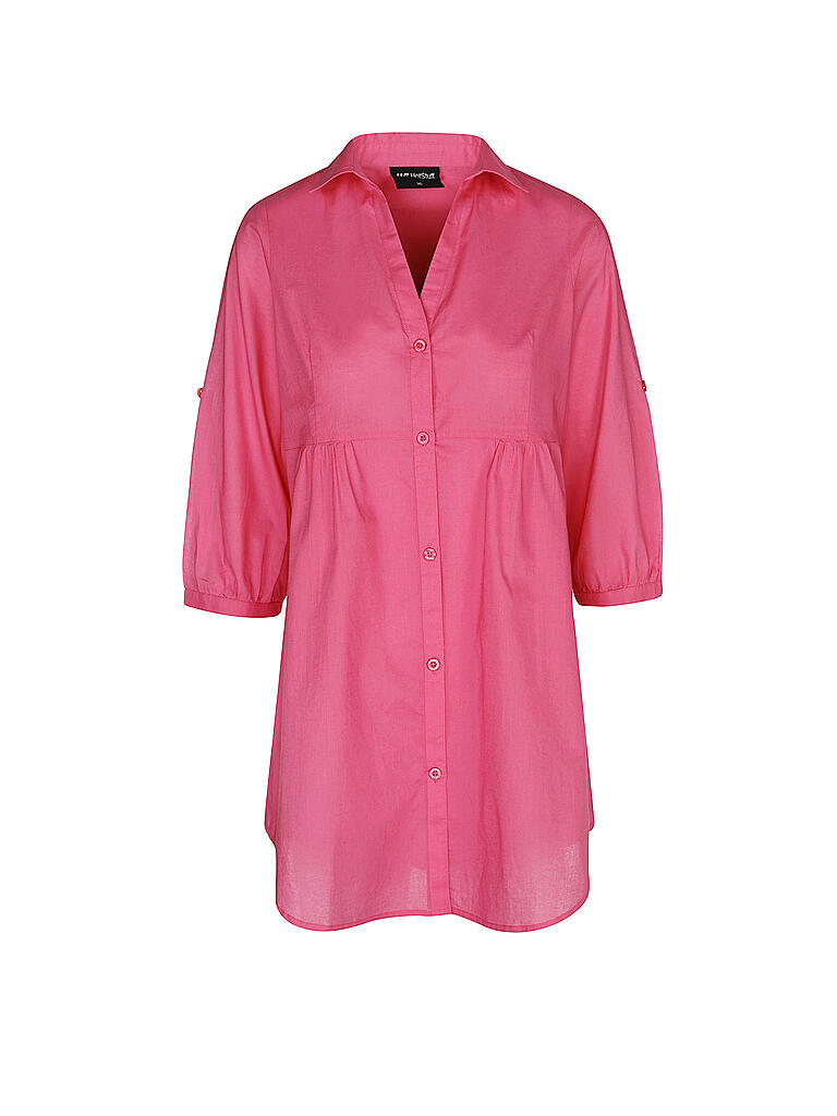 HOT STUFF |  Damen Blusenkleid Marseille  | pink
