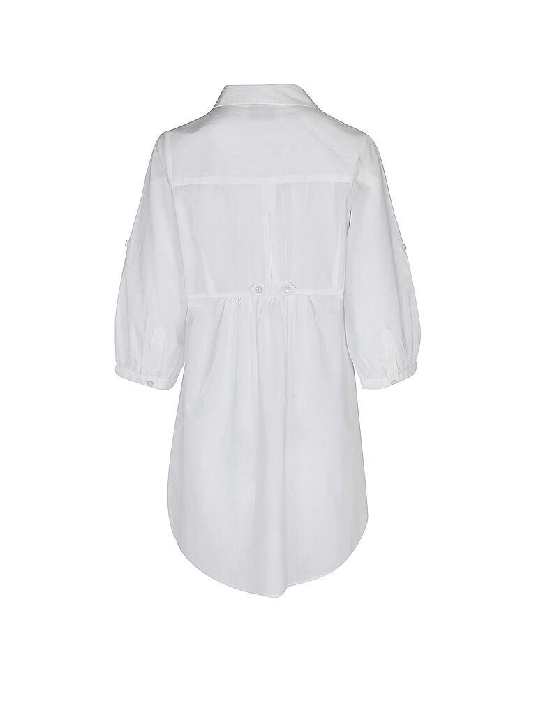 HOT STUFF |  Damen Blusenkleid Marseille  | weiss