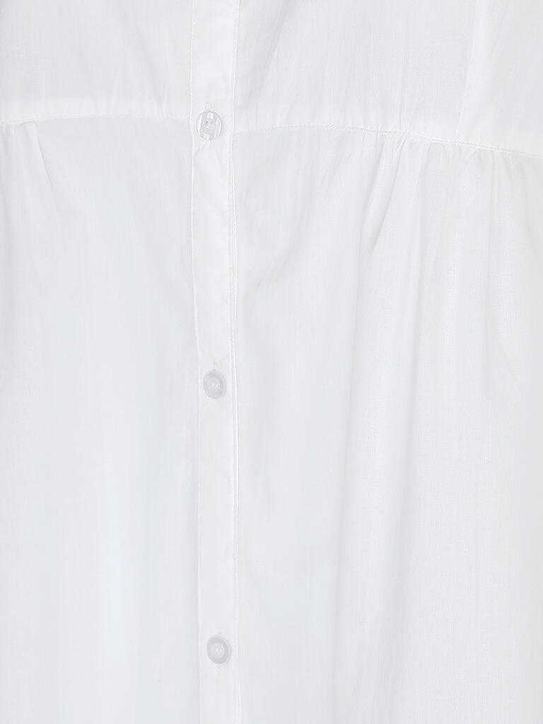 HOT STUFF |  Damen Blusenkleid Marseille  | weiss