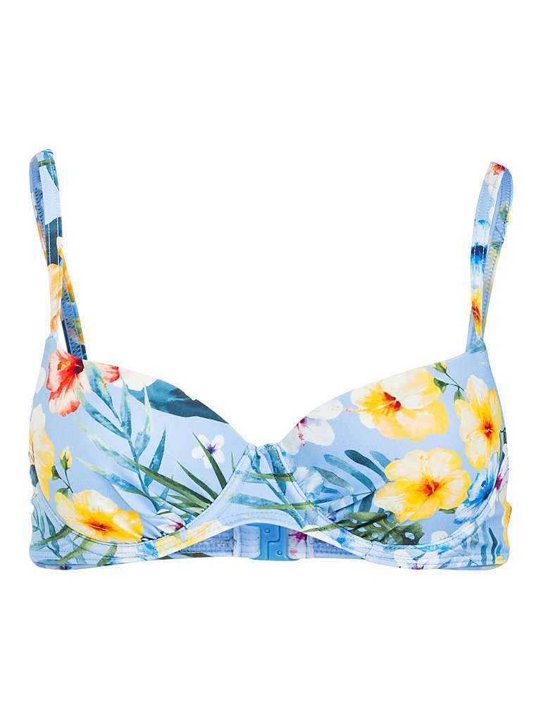 HOT STUFF Damen Bikinioberteil Hawaii bunt | 40B