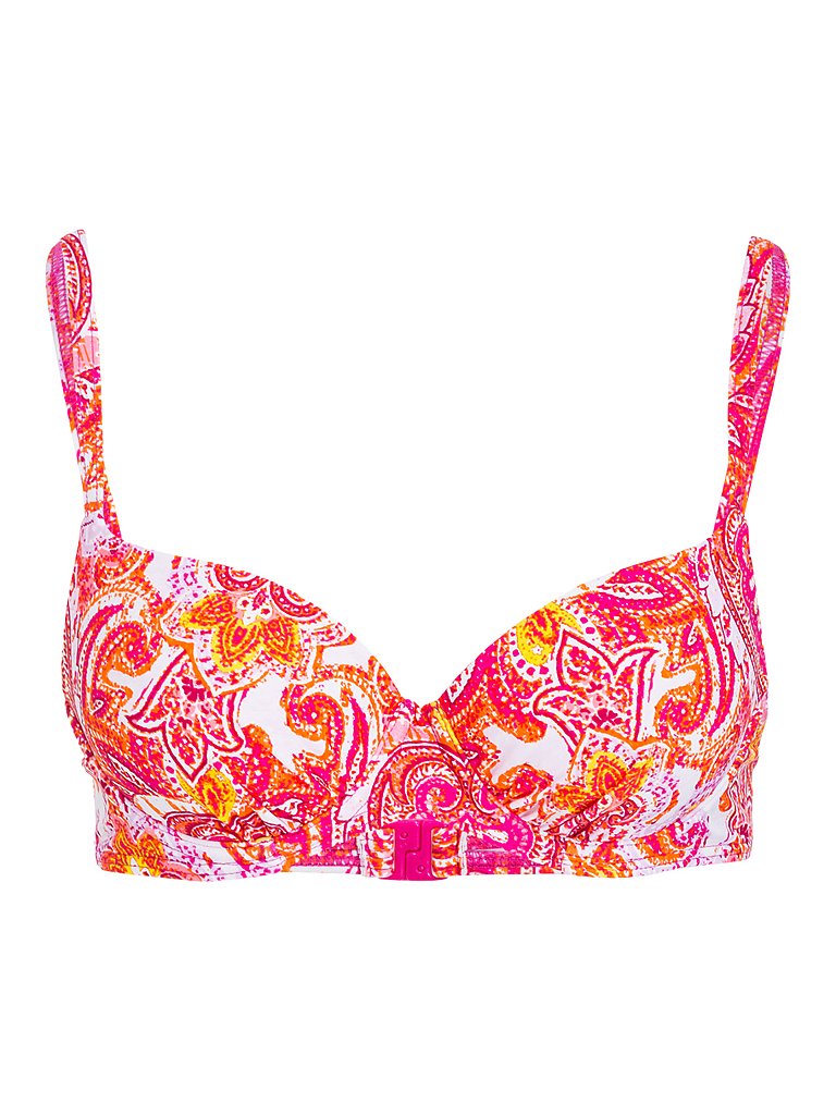 HOT STUFF Damen Bikinioberteil Pink Paisley pink | 38B