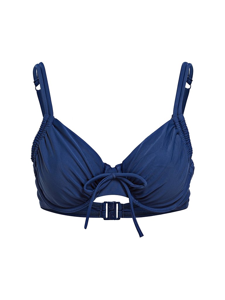 HOT STUFF Damen Bikinioberteil Solids blau | 36C