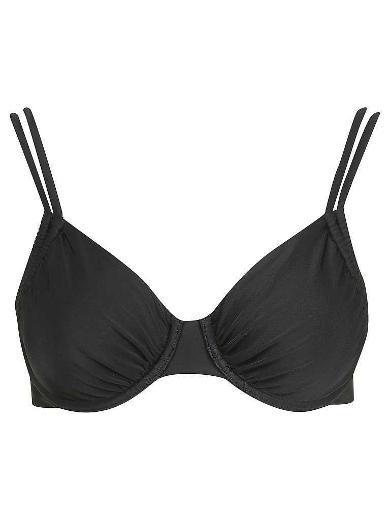 HOT STUFF Damen Bügel-Bikinioberteil Solids schwarz | 36C