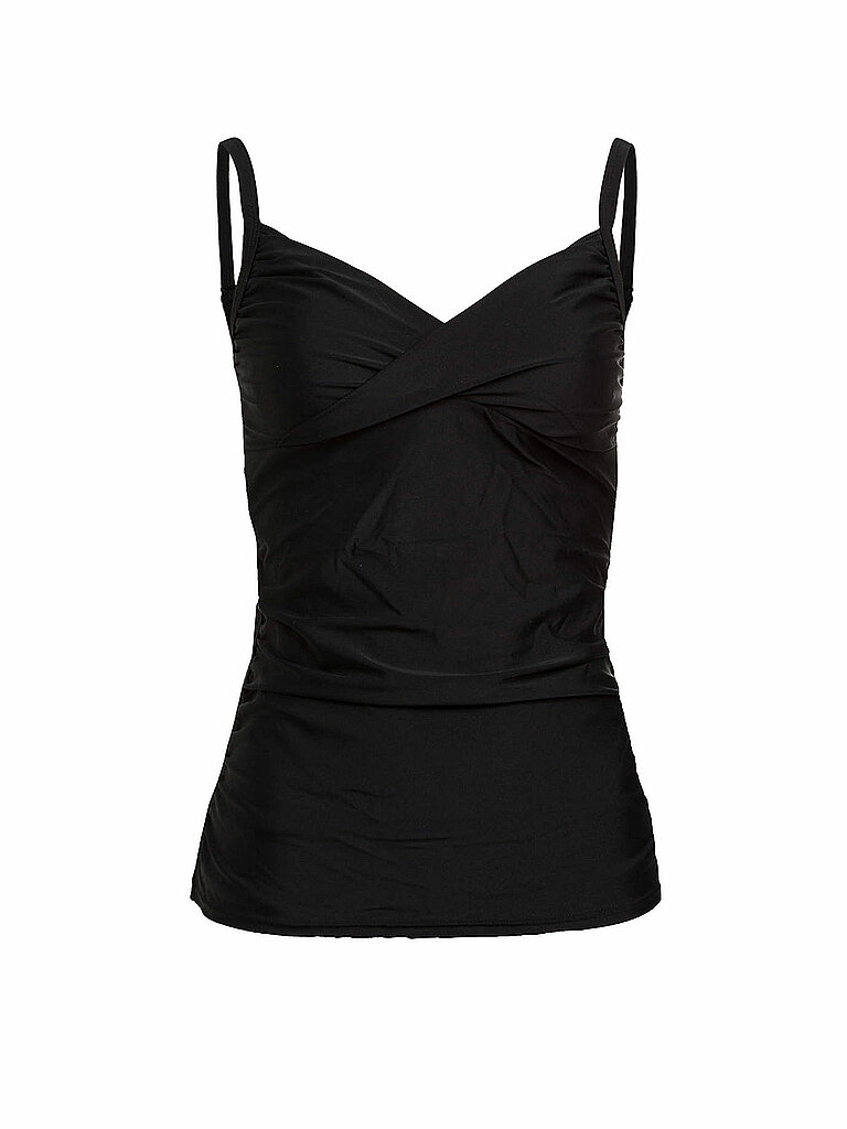 HOT STUFF Damen Tankinioberteil Solids schwarz | 38