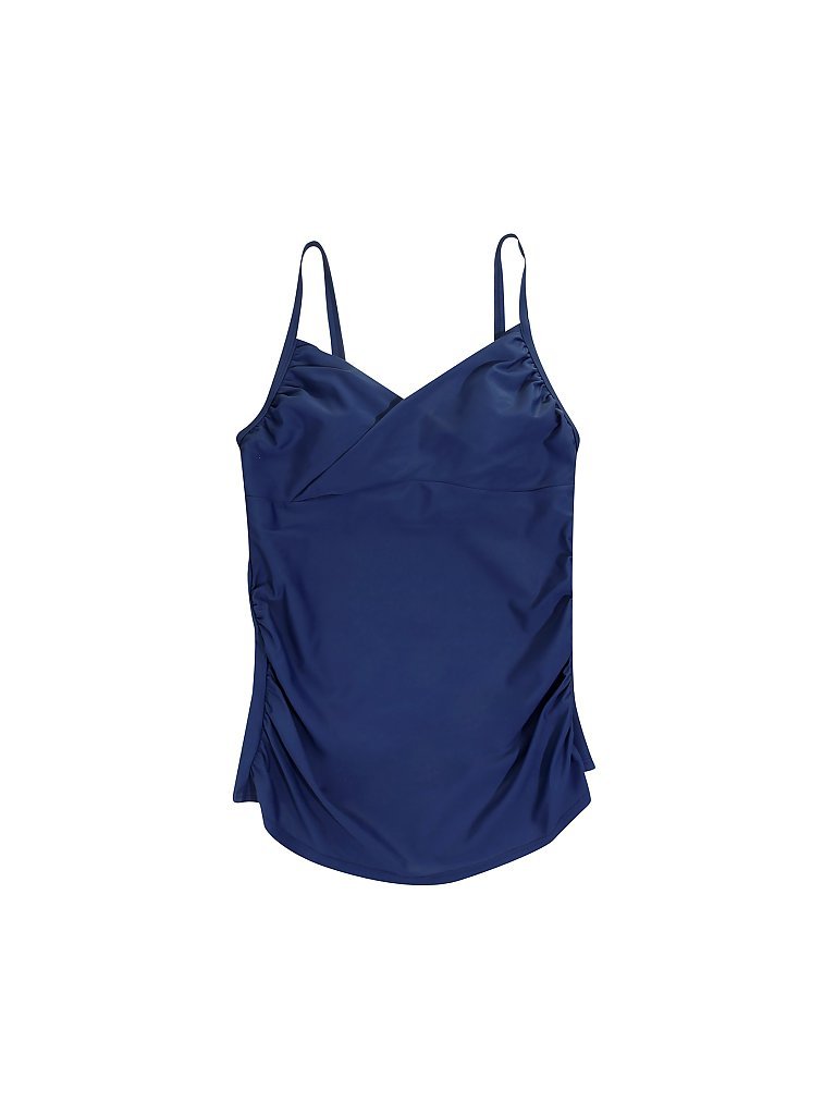 HOT STUFF Damen Tankinioberteil Solids blau | 38