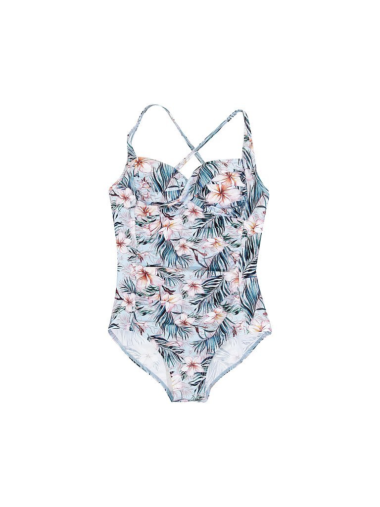 HOT STUFF Damen Badeanzug Bali Flower bunt | 40