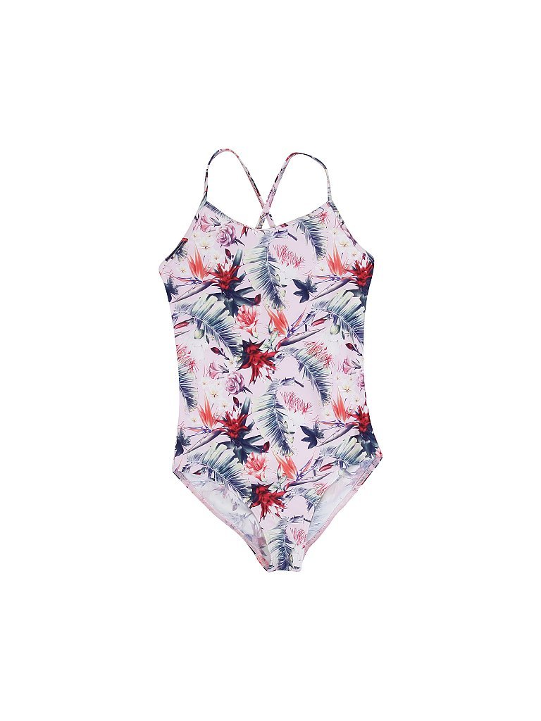 HOT STUFF Mädchen Badeanzug Parrot Flower bunt | 164