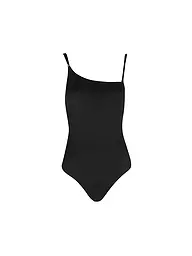 HOT STUFF | Damen Badeanzug One Shoulder | schwarz