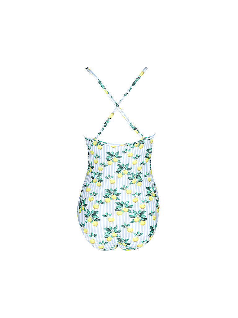 HOT STUFF | Damen Badeanzug Twisted Capri | grün