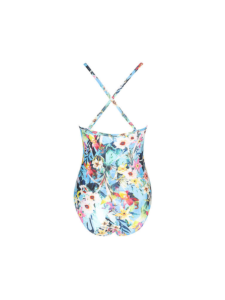 HOT STUFF | Damen Badeanzug Twisted Multi Flower | bunt