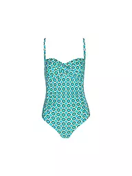 HOT STUFF | Damen Badeanzug Wraped | grün