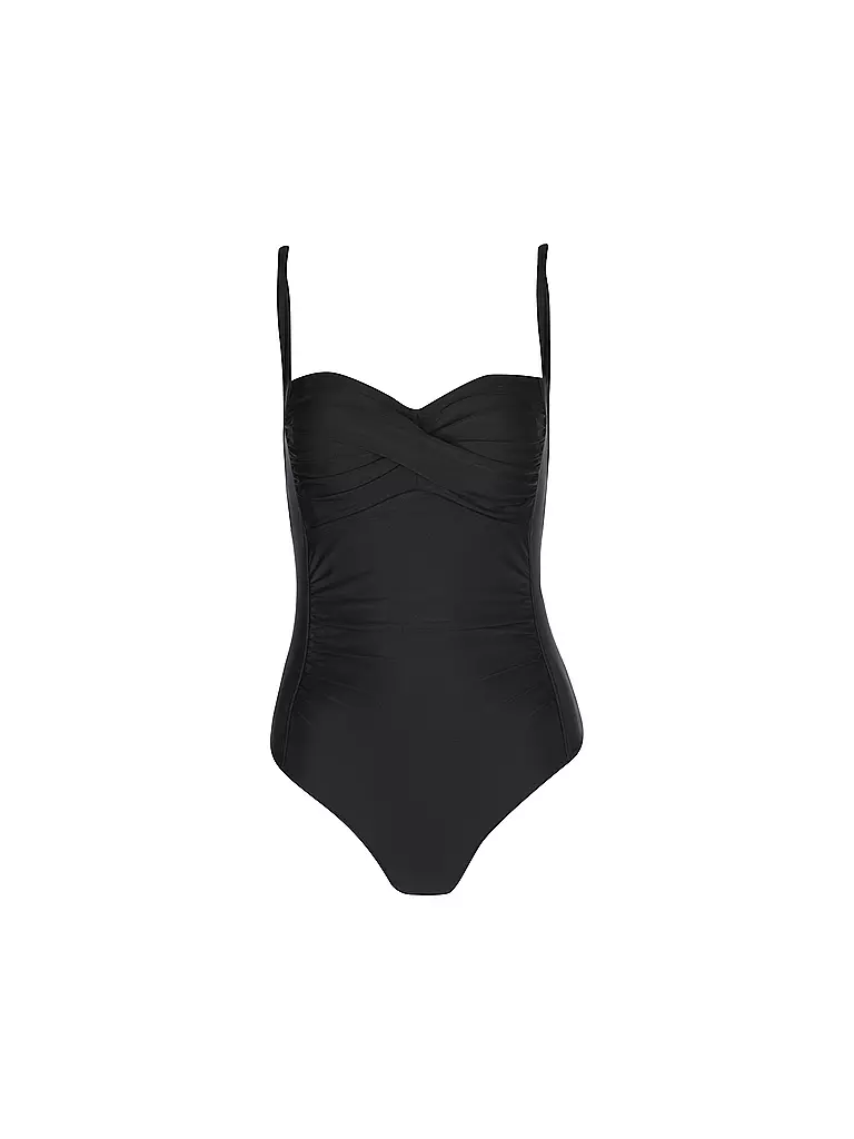 HOT STUFF | Damen Badeanzug Wraped | schwarz