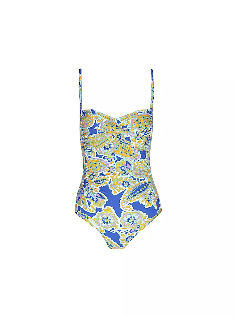 HOT STUFF | Damen Badeanzug Wraped | blau