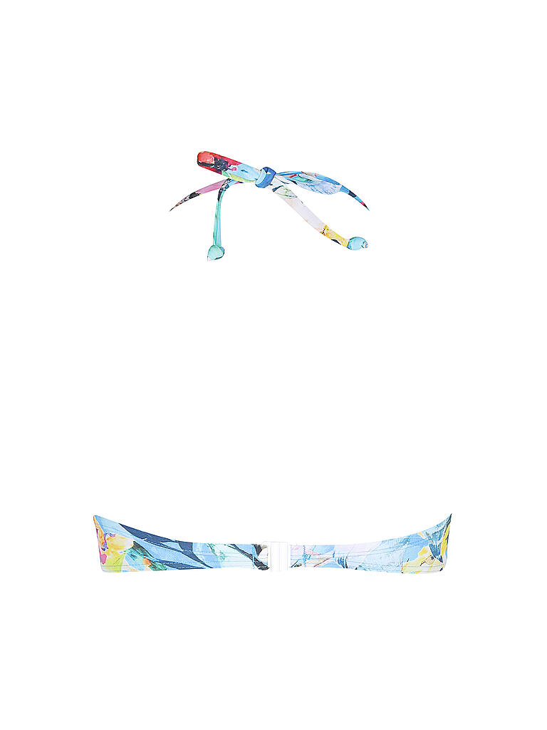 HOT STUFF | Damen Bikini Bandeau Multi Flower | bunt