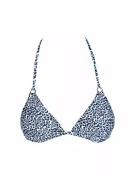 HOT STUFF | Damen Bikini Triangel Leo | blau