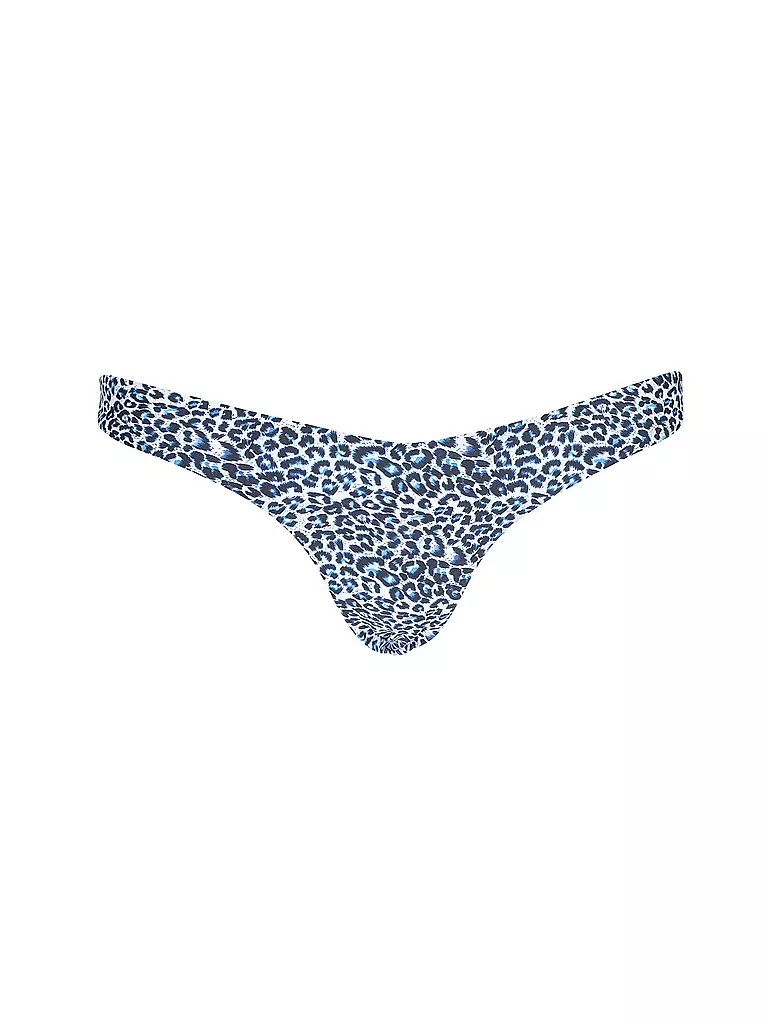 HOT STUFF | Damen Bikini Underwire Blue Leo | blau
