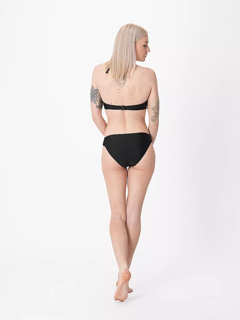 HOT STUFF | Damen Bikinihose Hipster | schwarz