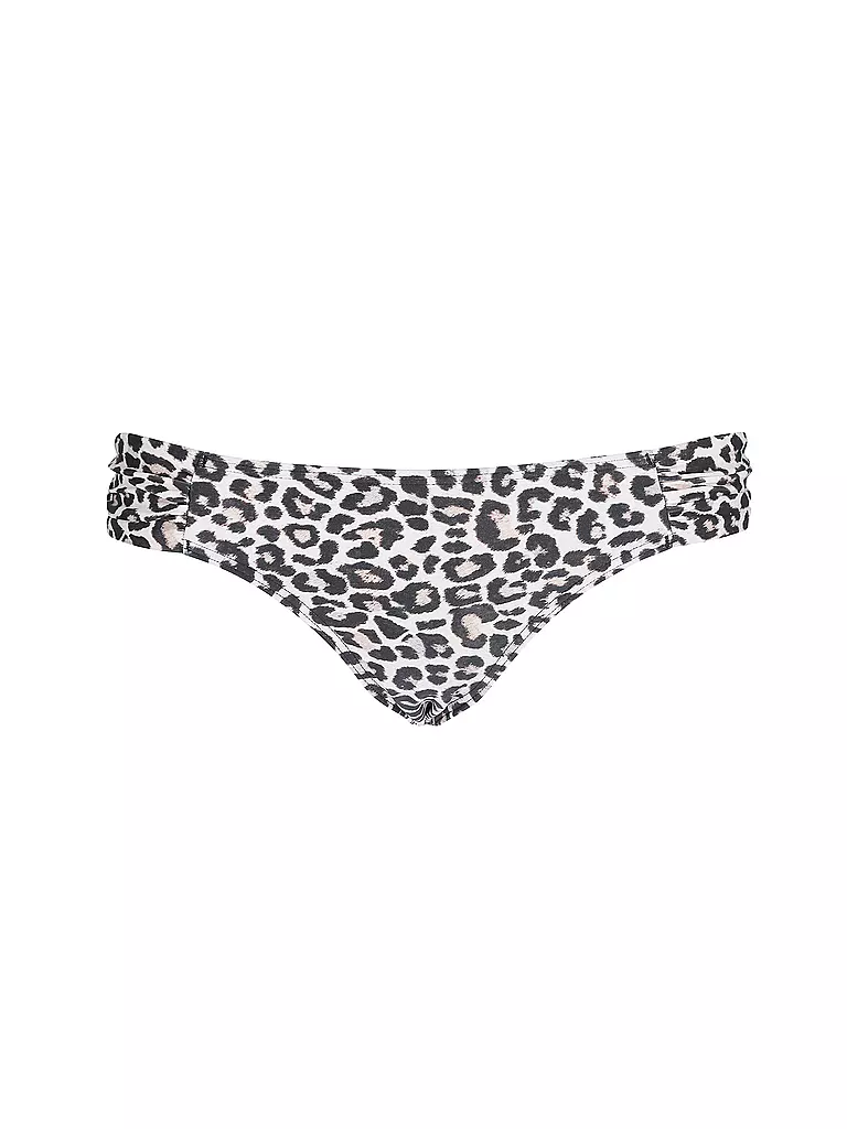 HOT STUFF | Damen Bikinihose Raffung  | braun